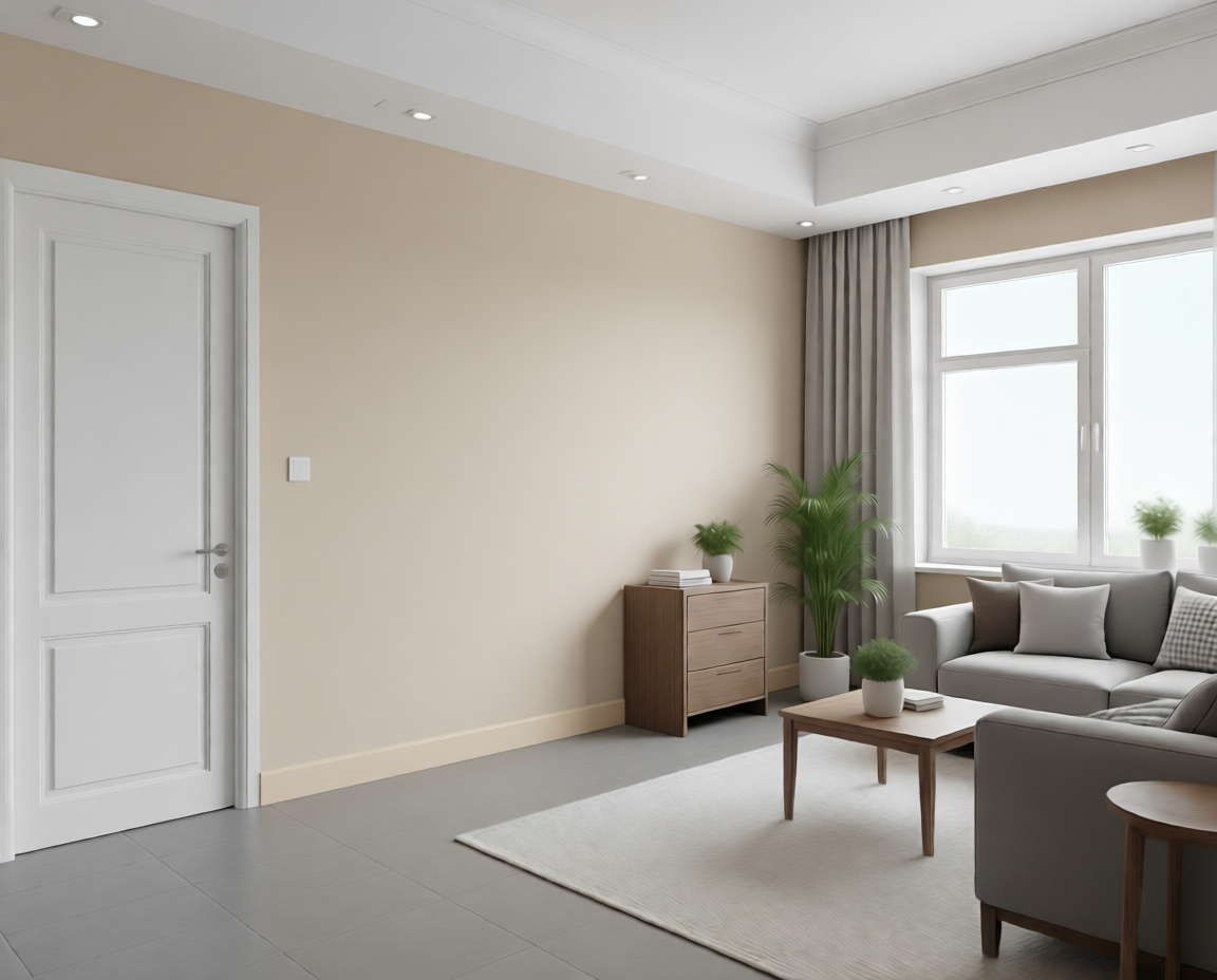 Плинтус Волшебная Палочка Самоцветы 81мм 2,0м. NCS 0502G-50Y. Цвет 402