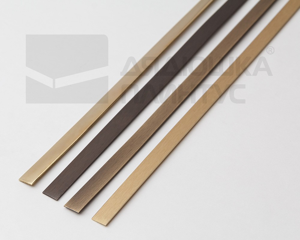 Полоса (латунь/шлифовка/лак, 3 000х10х1,5)