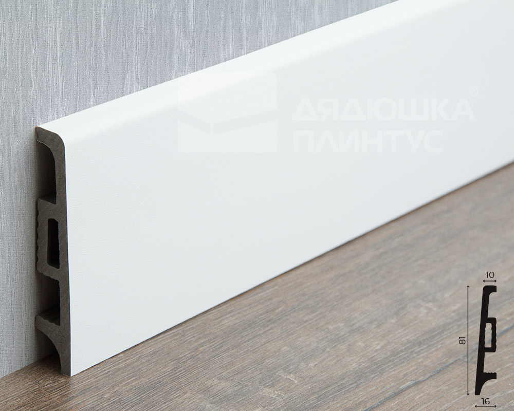 Плинтус Волшебная Палочка Самоцветы 81мм 2,0м 107