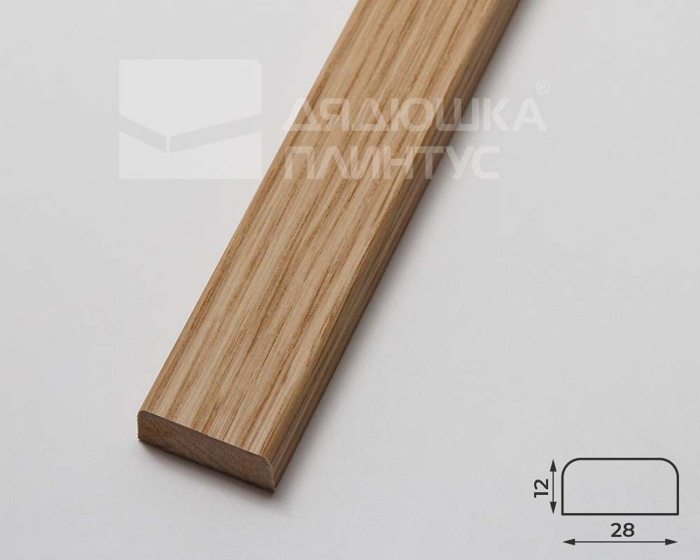 Профиль МДФ ACUPAN PSF 61.08.25401.93 12х25х2760 мм Дуб Слик