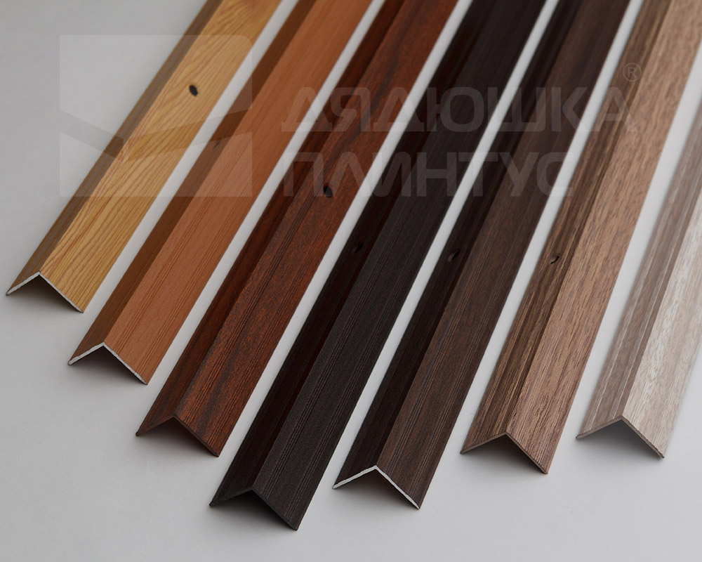 Порог угловой ПУ 05.1800.03 Шоколад