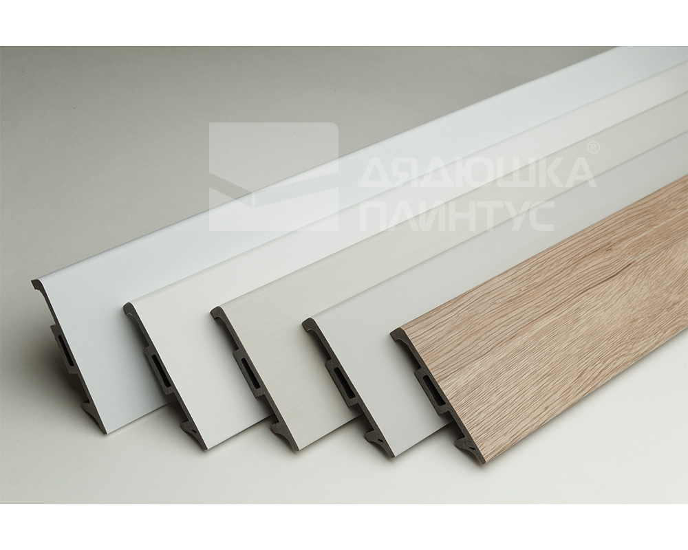 Плинтус Волшебная Палочка Самоцветы 81мм 2,0м. NCS 0502G-50Y. Цвет 402