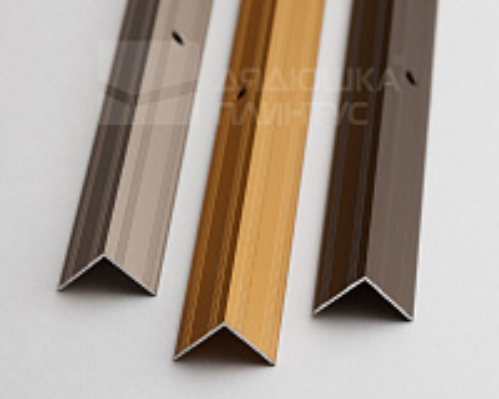 Порог угловой ПУ 05.900.061 Дуб мокко