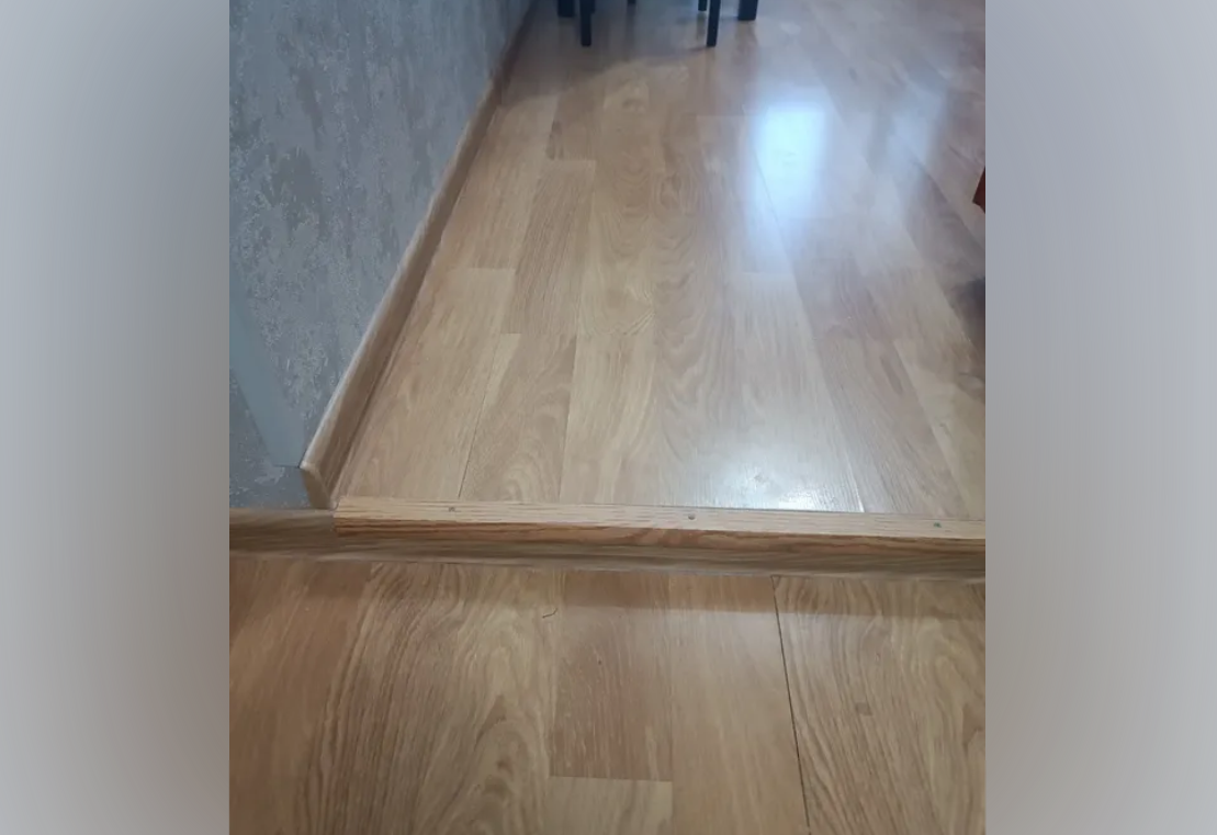 Порог угловой ПУ 05.2700.287 Дуб беленый