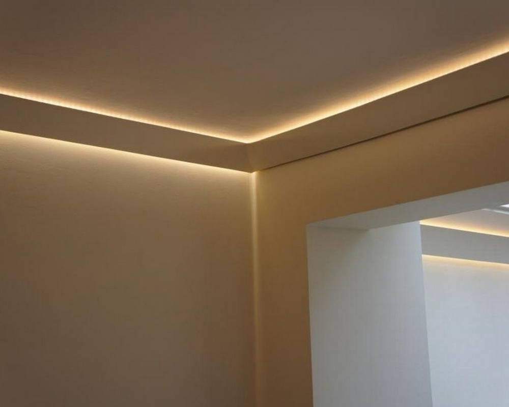 Молдинг NMC W1 55*20*2000 Белый под покраску