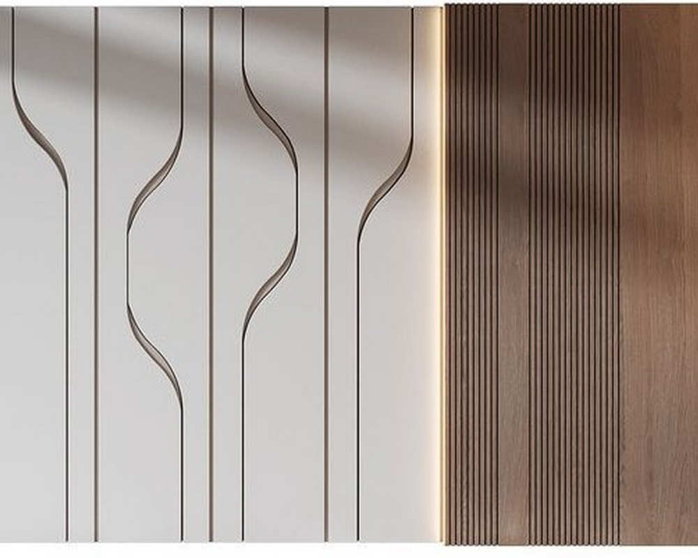 Панель МДФ ACUPAN 61.08.220503.92 плоская 12х220х2760 мм Орех светлый