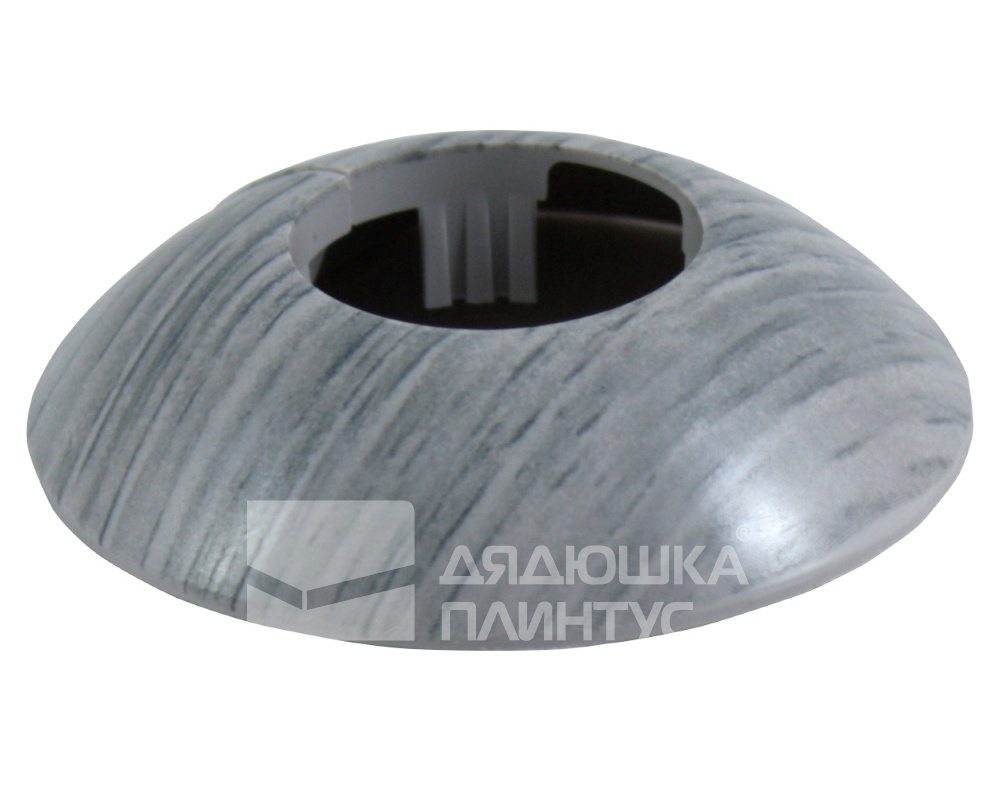Розетта для труб ПВХ Грейс D16 102 Ольха серая