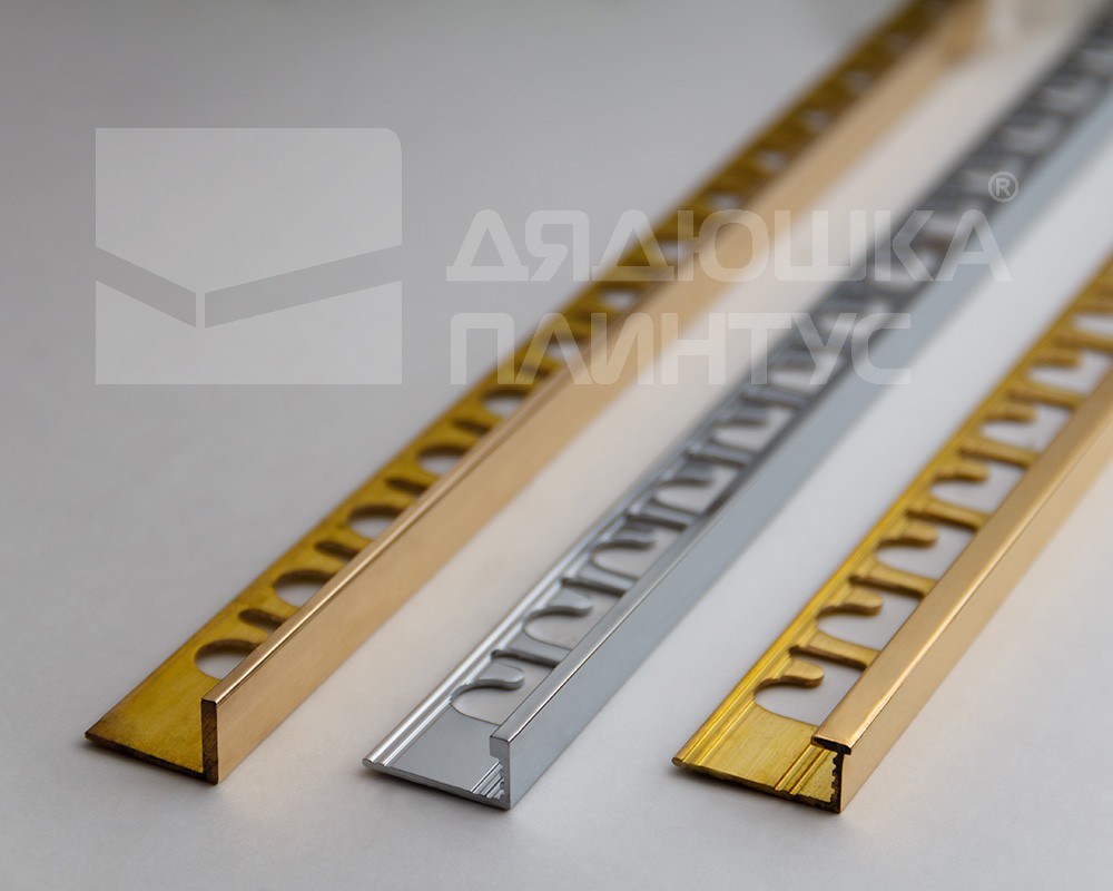 Профиль латунный Progress PELOL 10 10 мм 2,7 м Полированый