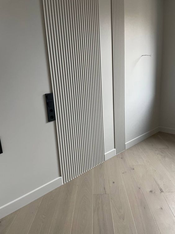 Стеновая панель 3D СОЛИД 4 UHD 06/120 120*2800 белая