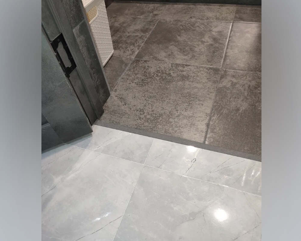 Порог одноуровневый ЛС 10.900.058 Бетон сильвер