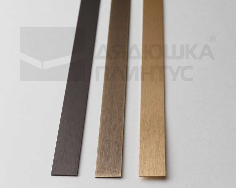 Полоса (латунь/средняя патина 3000х20х1)