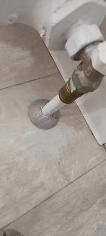 Розетта для труб ПВХ Грейс D16 195 Сосна серебристая