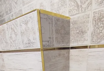 П-образный латунный профиль 10 мм Под бронзу PCLOB 10