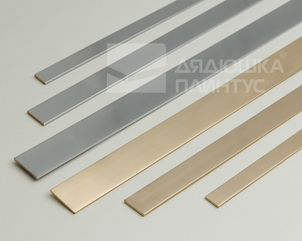 PVL87-01 Полоса латунь полированная 10мм *2.7м