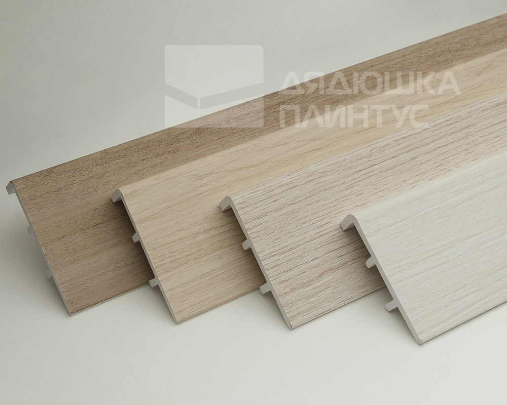 Плинтус ПВХ Рико Концепт 80мм 2,2м. 80010