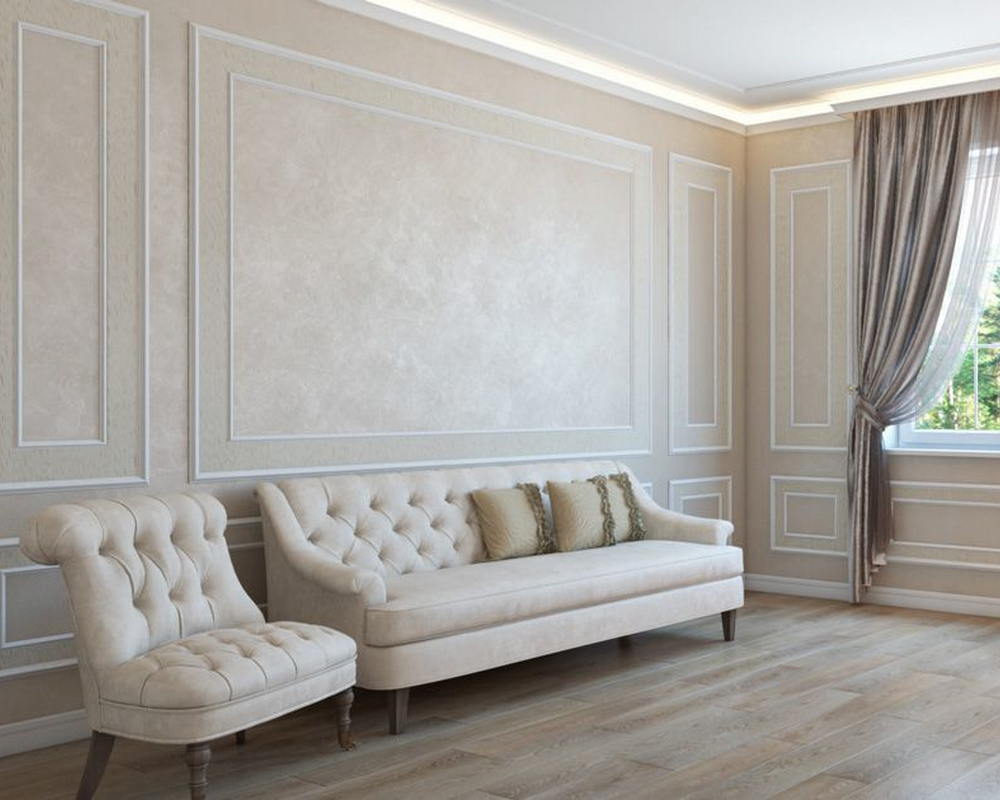 Молдинг из полистирола высокой плотности HI-WOOD TR12 12х12ммх 2,7м