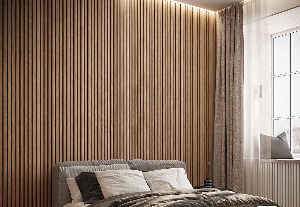 Рейка завершающая с монтажной планкой для панелей МДФ 2,75м L06 Дуб альпийский