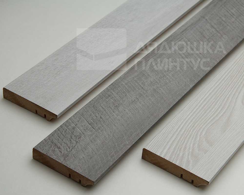 Плинтус МДФ Волшебная палочка. Гарден .228 Дуб Слоновая кость