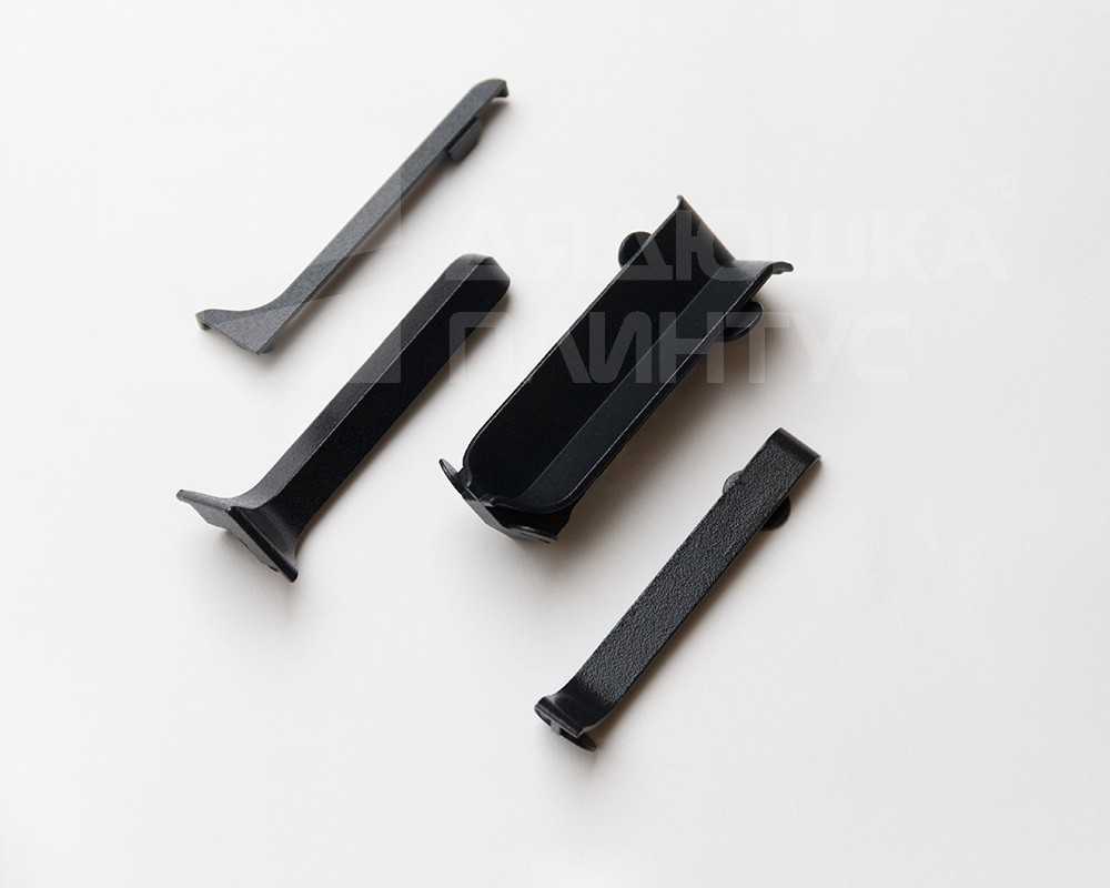 Заглушка для ПЛ-80 (прав) черный муар.