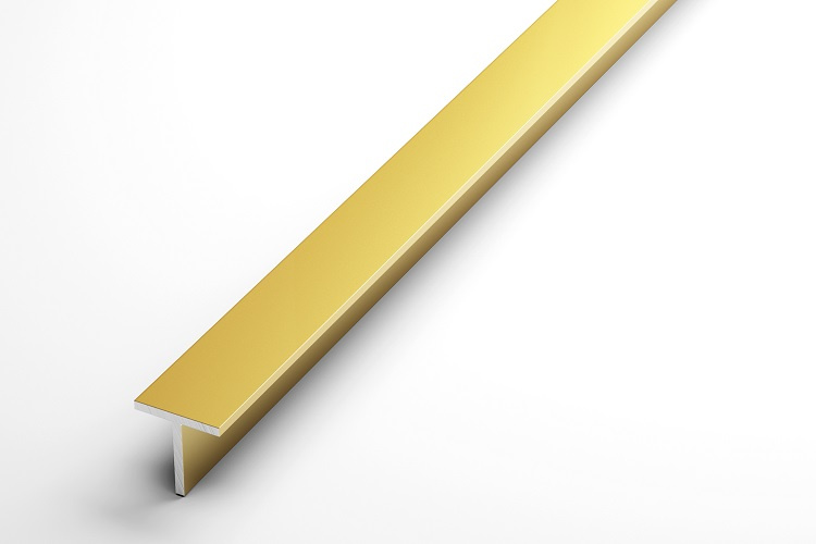 Тавр 20х20 мм Тп 04.2000.502л Золото. Цена за 5 штук.