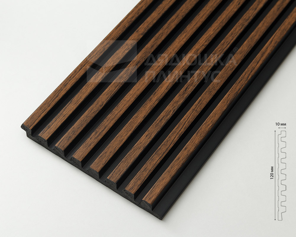 Панель вспененный полистирол  ГРЕЙС 3D RAIL EAST 120*2700 Ятоба