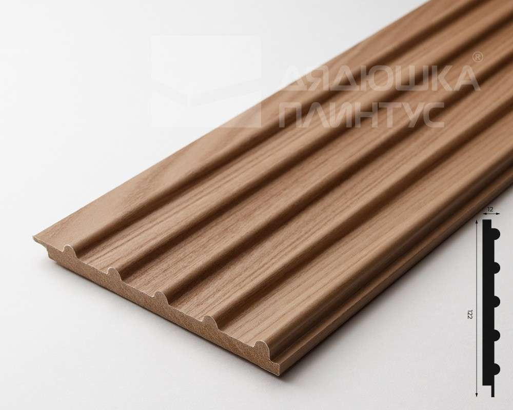 Панель МДФ ACUPAN 61.08.122507.95 трубки 12х122х2760 мм Эльм натуральный