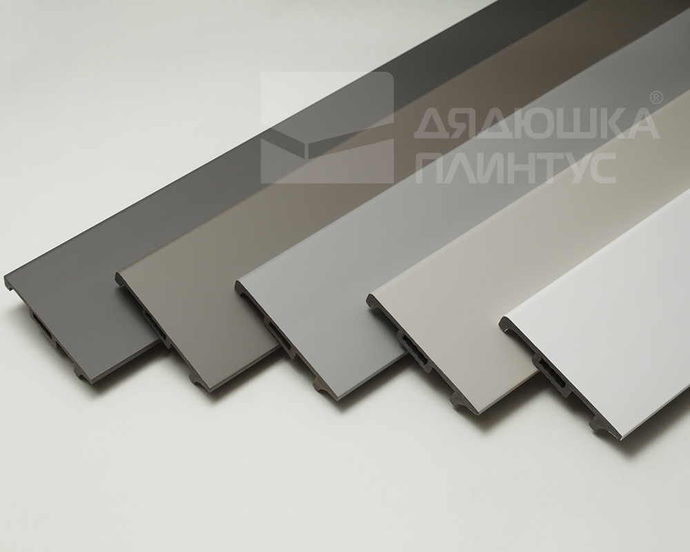 Плинтус Волшебная Палочка Самоцветы 81мм 2,0м. NCS 0515B. Цвет 407