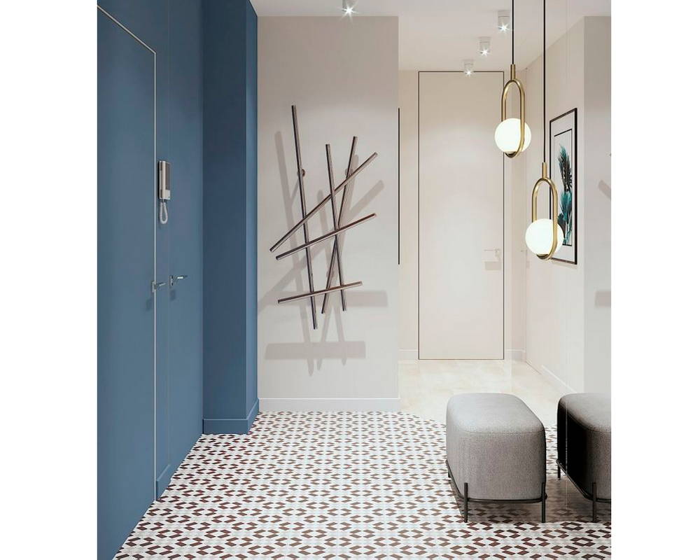 Плинтус из полистирола высокой плотности NMC Wallstyl FL5 Белый