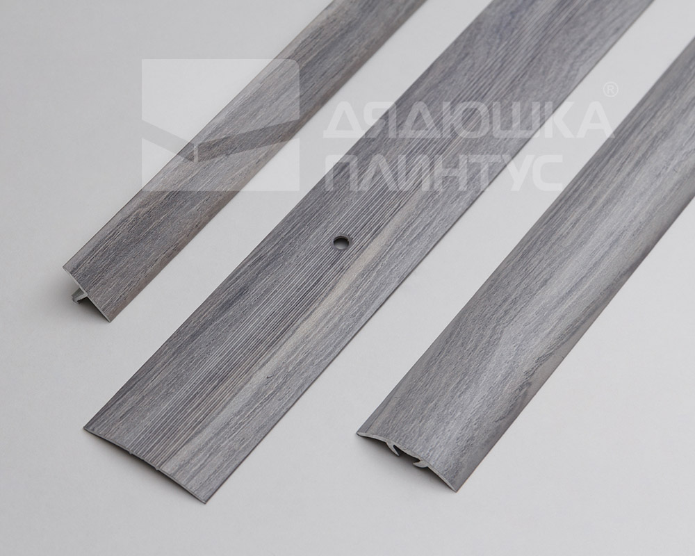 Т-образный порог MAGIC STICK. 20 мм 0,9 м Ясень серый