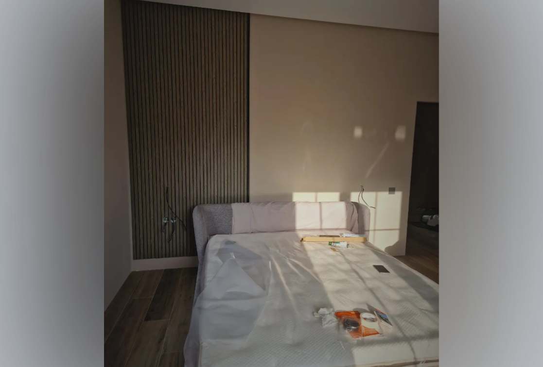 Панель вспененный полистирол ГРЕЙС 3D RAIL 120*2700 мм. Дуб антик