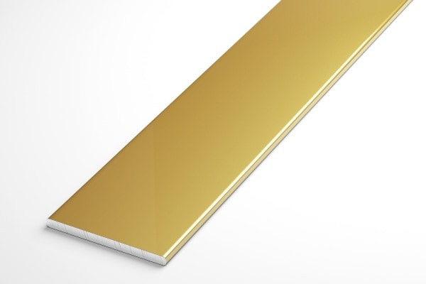 Штанга плоская 40 мм ШПл 05.2000.502л Золото. Цена за 5 штук.