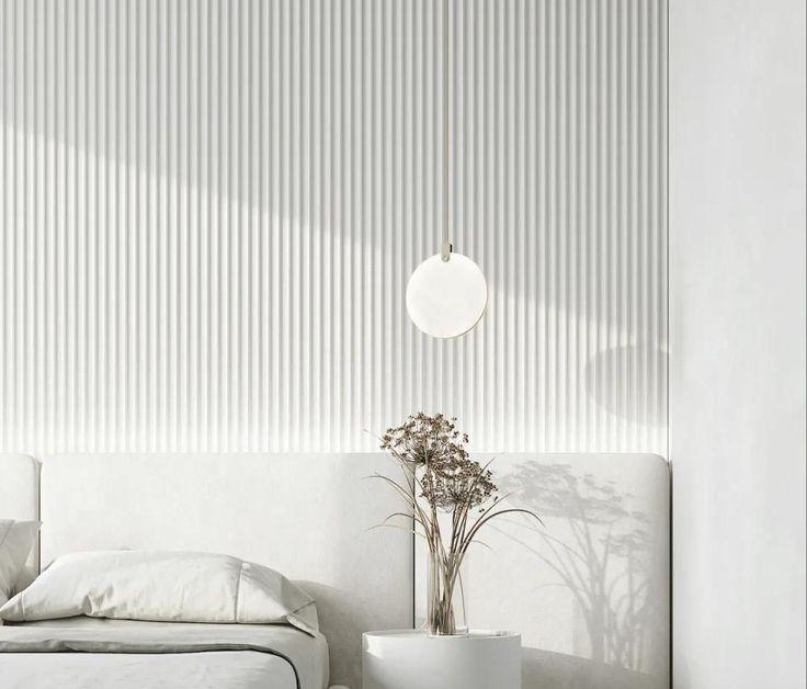 Стеновая панель 3D СОЛИД 4 UHD 12/120 120*2800 белая