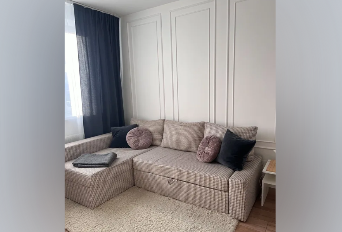 Молдинг из полистирола высокой плотности  HI-WOOD D12V1 12х12ммх 2,7м