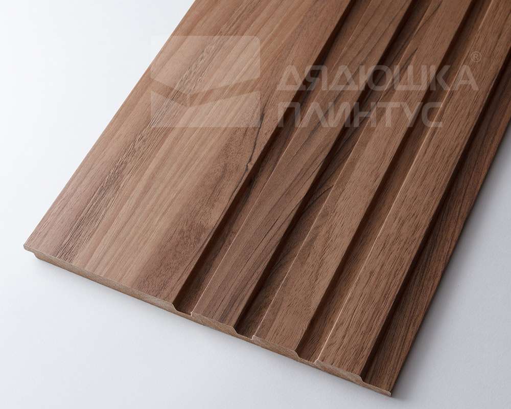 Панель МДФ ACUPAN 61.08.122503.92 плоская 12х122х2760 мм Орех светлый