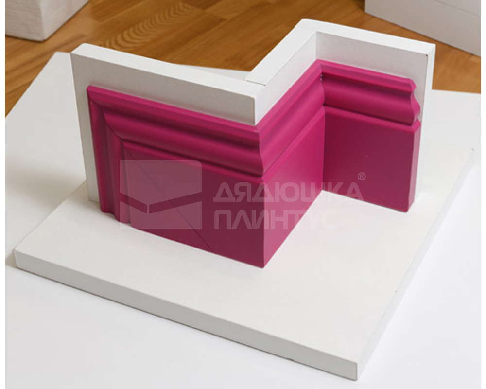 Плинтус СОЛИД 1 UHD 01/80 80*12*2000. Окраска включена в стоимость