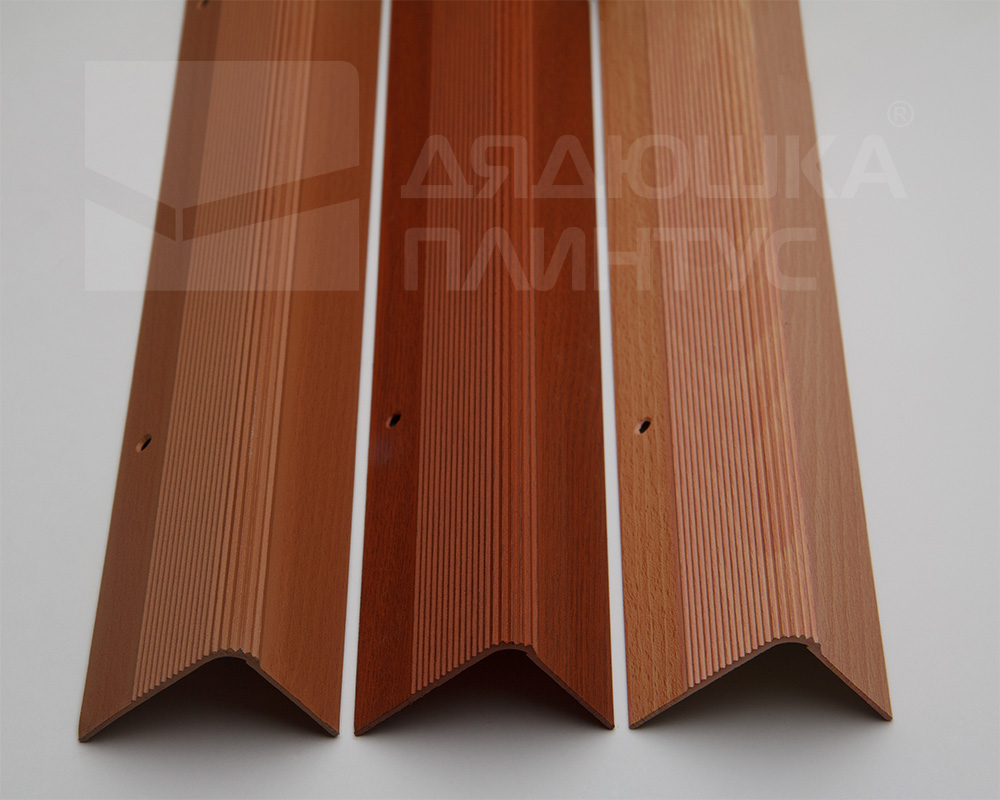 Порог угловой ПУ 02.900.04л Бронза