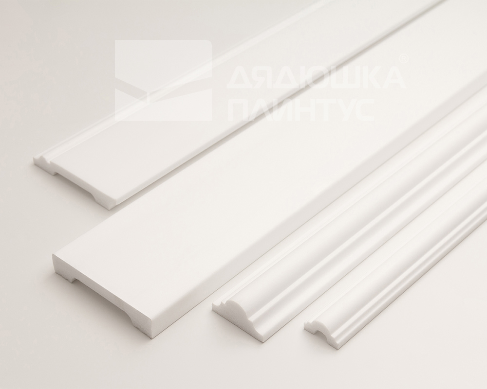 Молдинг Волшебная палочка MSST 206 40*20*2000 мм Белый под покраску