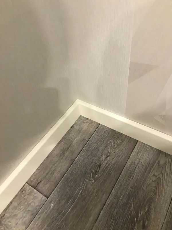 Плинтус МДФ Smartprofile Paint  80А Белый