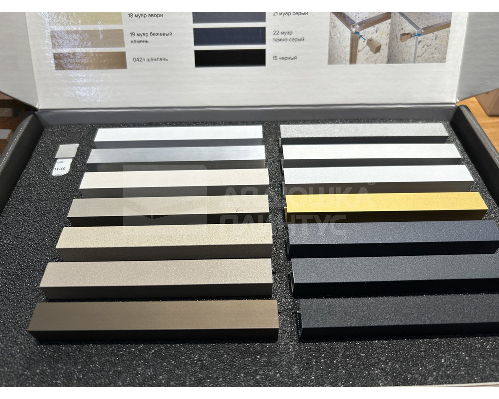 Профиль окантовочный ПК 11-8.2700.15 Черный