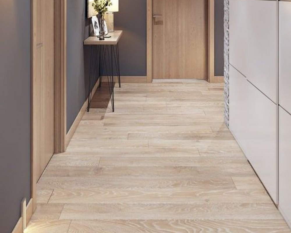 Плинтус напольный Salag Alpha 80 КП Мятный Дуб 2,4м