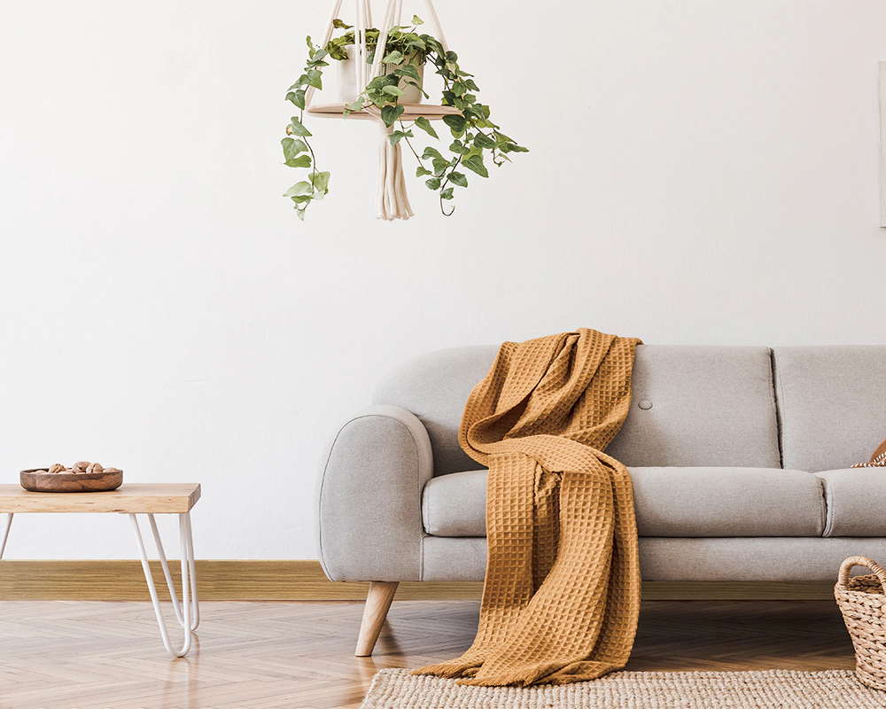 Плинтус ПВХ Salag Lima 72мм 2,5м LY0001 Дуб Сканди