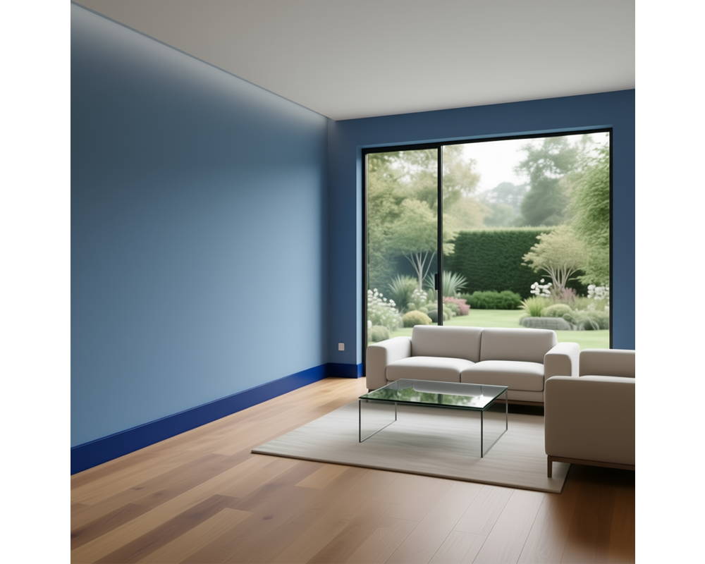 Плинтус Дуэт СОЛИД 1 UHD 55/80 2,0 м, Окраска включена в стоимость