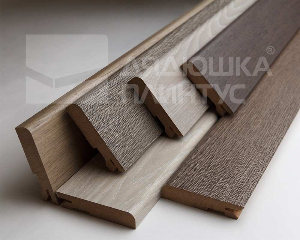 Плинтус МДФ Лука Пл 80МДФ.2700.Point line 24034 Черный лофт