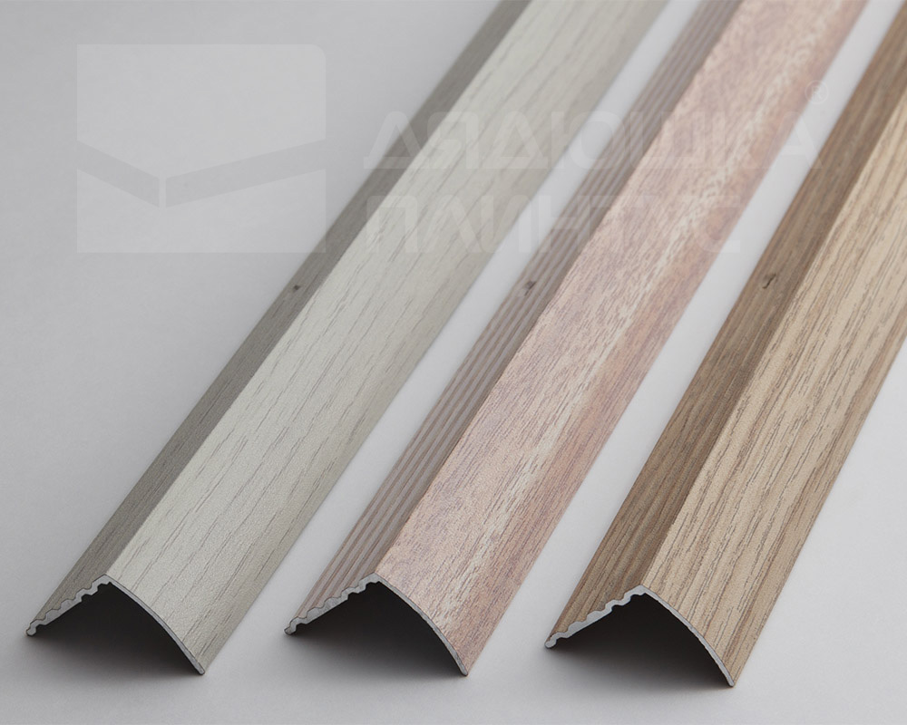 Порог угловой ПУ 04.1800.04л Бронза