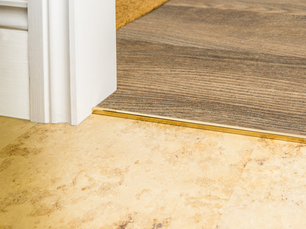 П-образный латунный профиль 10 мм Под бронзу PCLOB 10