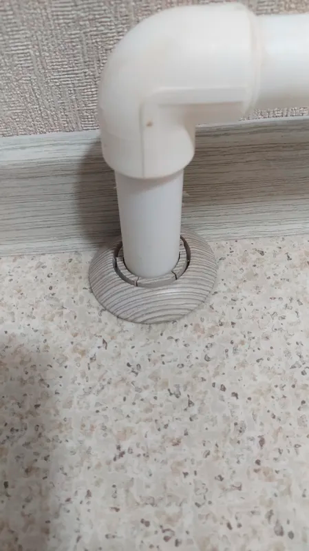 Розетта для труб ПВХ Cezar D22 M078 Дуб светло-серый