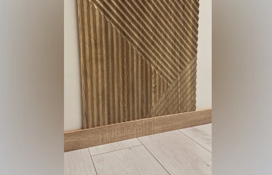 Плинтус ПВХ Рико Концепт 80мм 2,2м. 80106