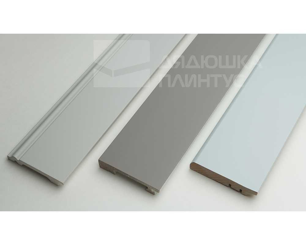 Плинтус МДФ Волшебная палочка 81402 81мм 2,4м. Окрашенная. NCS 1000N