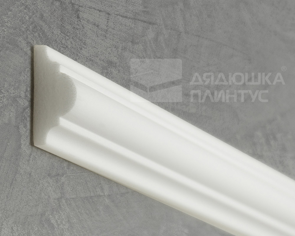 Молдинг Волшебная палочка MSST 206 40*20*2000 мм Белый под покраску