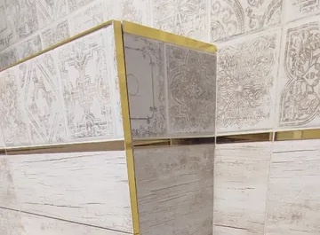 Профиль Г-образный латунь полированная 10мм 2,7м MSPLGOL 10